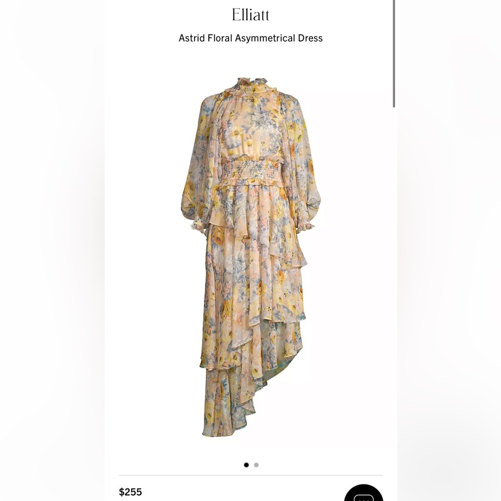 ✨Elliatt Astrid Floral Asymmetrical Dress✨
